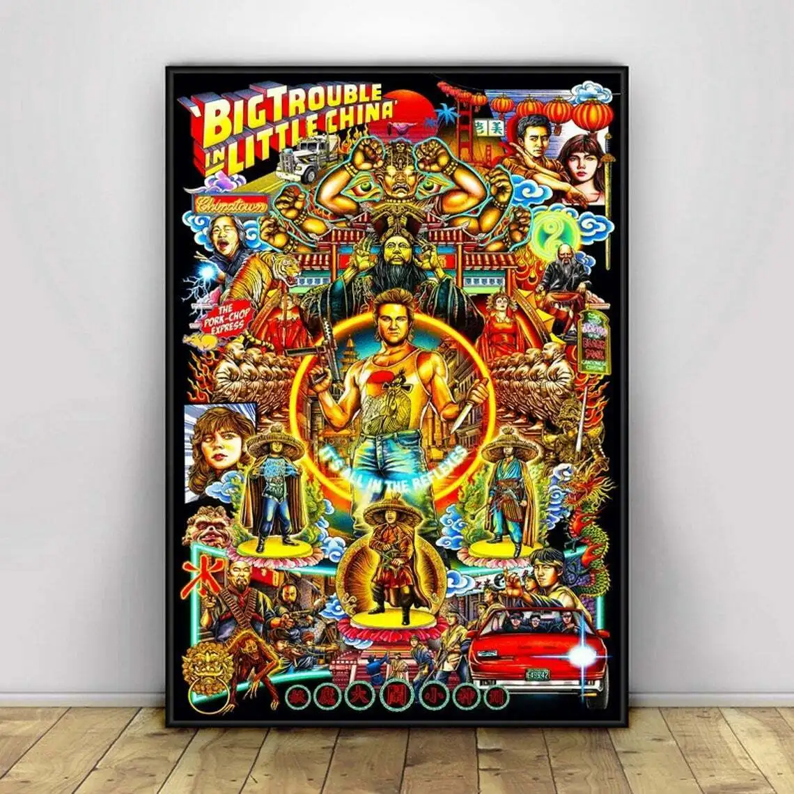 MT107 большая проблема в маленьком китайском фильме подарок картина на стену