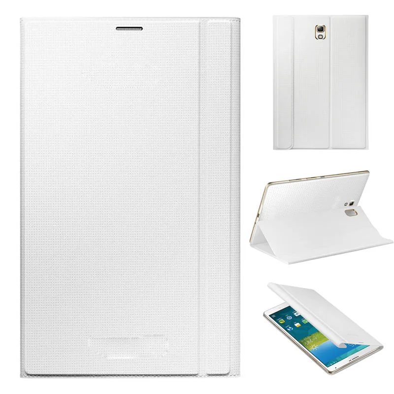 Новинка 2014 роскошный Ультратонкий умный кожаный чехол бумажник для Samsung Galaxy Tab S 8 4