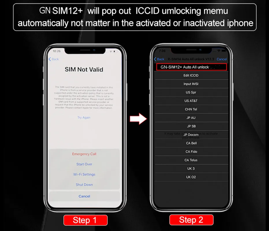 Чип разблокировки GN SIM для iPhone iP7/8/7P/8p se/ plus x/x r/x s max /11/11 pro max/12 | Мобильные телефоны и