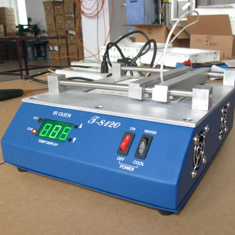 PUHUI T 8120 инфракрасная подогревательная станция SMD PID с контролем температуры