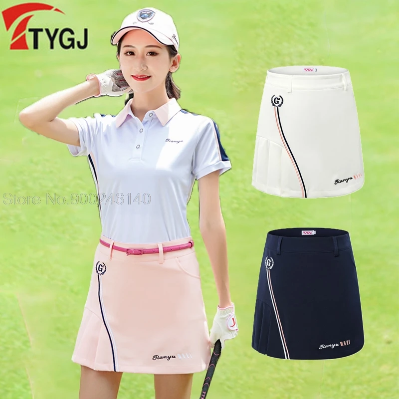 

Летняя женская короткая юбка для гольфа, Повседневная Уличная Спортивная юбка для девочек, плиссированная облегающая Спортивная юбка для бадминтона, одежда для гольфа XS-XL