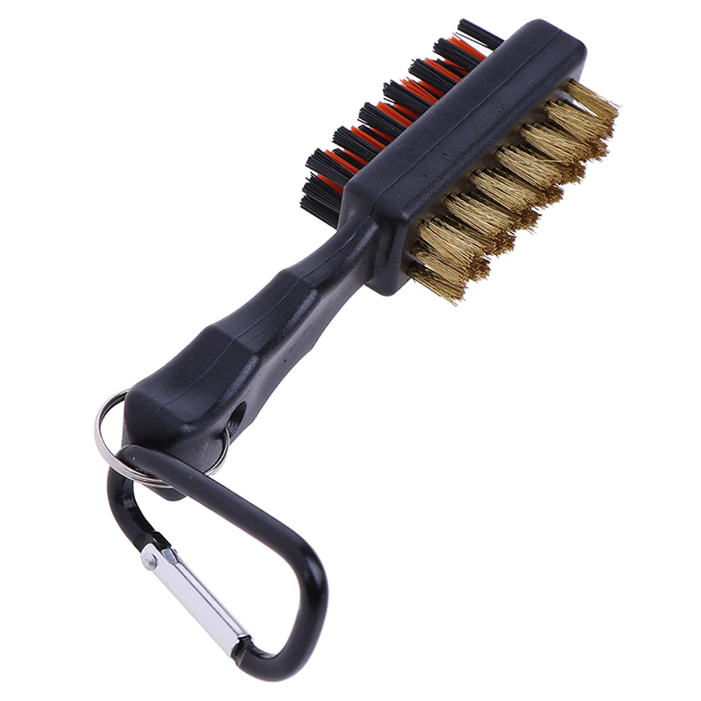 Щетка для клюшек гольфа щетка очистки пазов 2-сторонняя клюшка клиновидный шарик