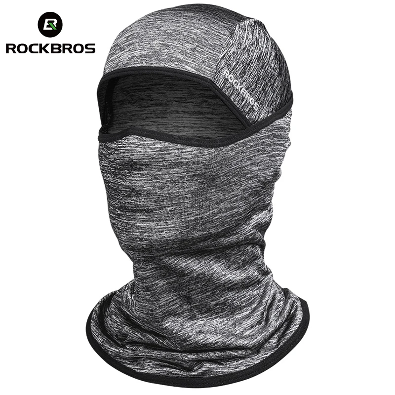 

ROCKBROS Ice Fabric Cycling Bike Cap Headwear Anti-UV Sunshade Riding Headgear Bicycle Bike Bandana Face Mask Sports Hat Scarf