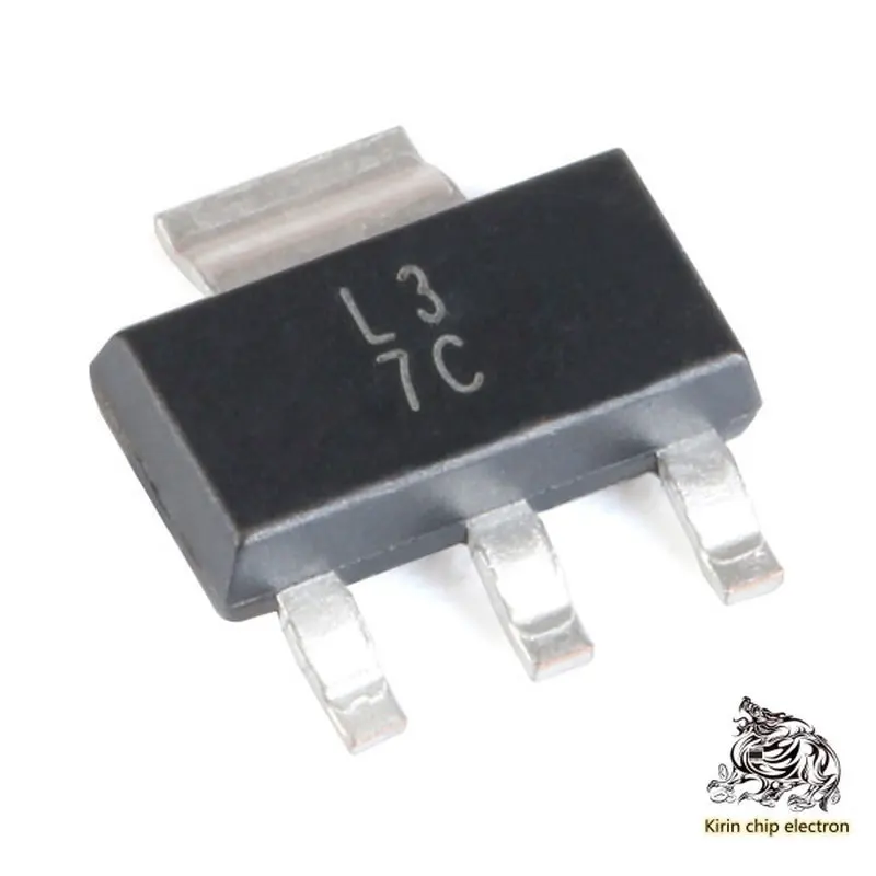 10 шт./лот новый патч LM317DCYR SOT 223 1.5A 3 Регулируемый регулятор положительного