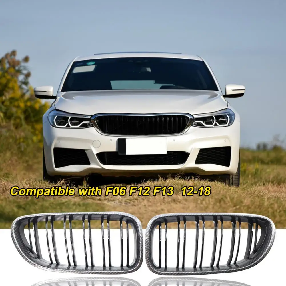 

Wear Resistant Carbon Grain Standard Front Bumper Grill 51137211921 51137211922 51137212850 for F06 F12 F13 12-18