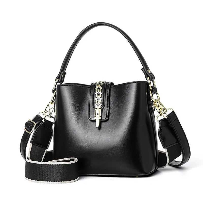 

Famous Designer Women Bags 2021 New Fashion Simple and Versatile Ladies Shoulder Diagonal Bucket Bag Purses and Handbags Luxury