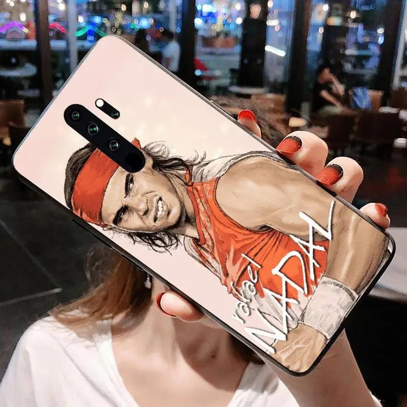 Tennis Superstar Rafael Надаль чехол для телефона Redmi 9A 9 8A Note 11 10 8 8T Pro Max K20 K30 K40 | Мобильные