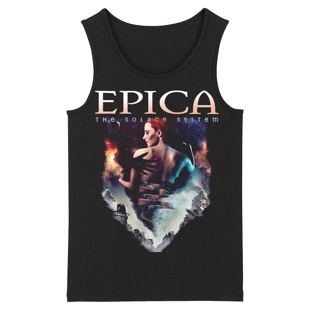 

Bloodhoof Epica Grindcore Hard Metal Deathcore Hard Metal O-neck Men Tank Tops Asian Size