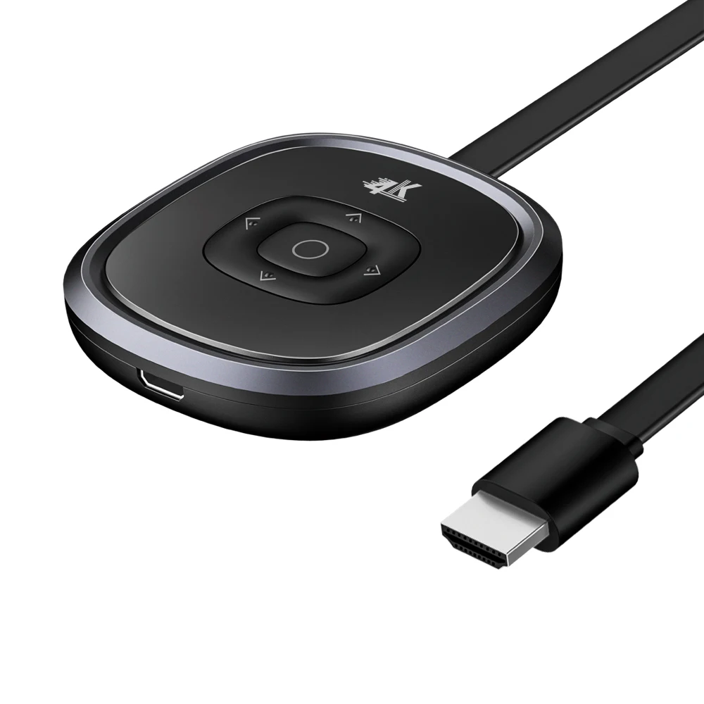 JCKEL кнопочный ТВ-Стик Mirascreen G22 HD 4K беспроводной HDMI-совместимый адаптер
