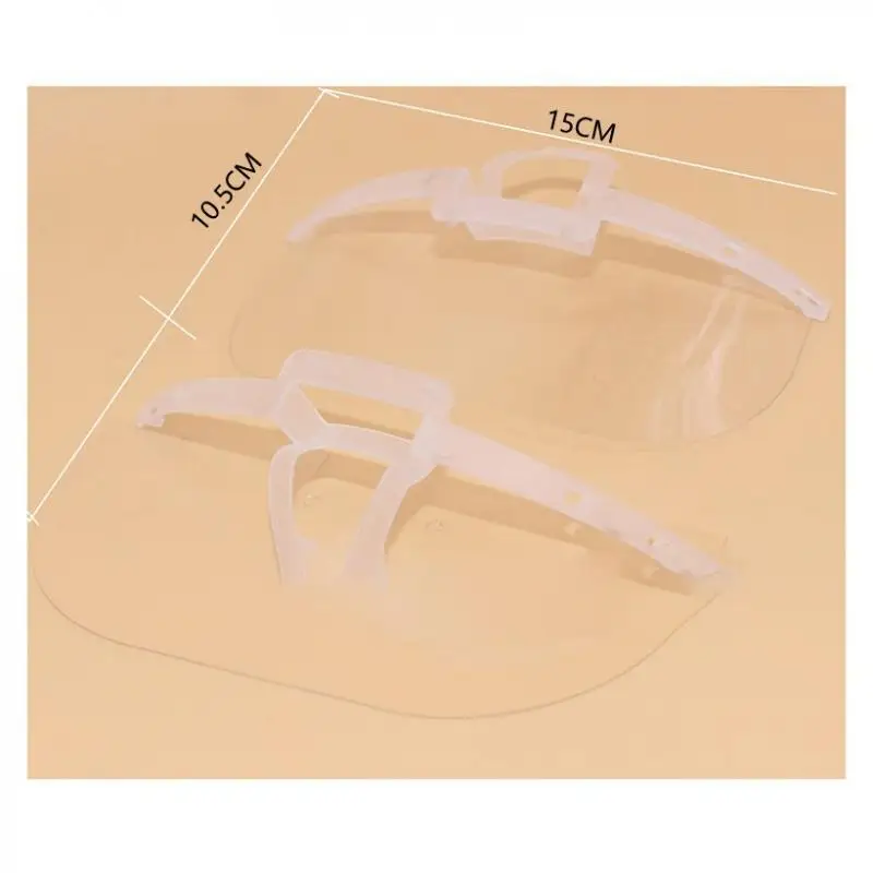 1Pcs Transparent Mask Permanent Anti Fog Catering Food Face Shield Hotel Chef Waiter Plastic Kitchen Restaurant Gadgets | Дом и сад