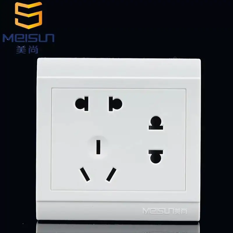 

Переключатель Maison V6, 86 Тип, два, три розетки, семь отверстий, пять отверстий, шесть отверстий, розетка питания с несколькими отверстиями