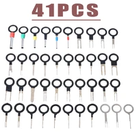 41pcsset auto wire harness terminal removal needle crimp connector pin extractor release retractor auto repair casing tools
