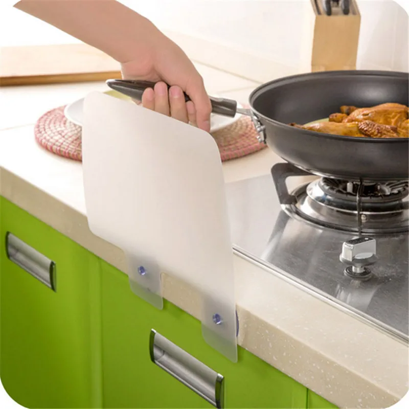 Кухонный Органайзер полка настенная присоска всплеск водяной барьер доска для