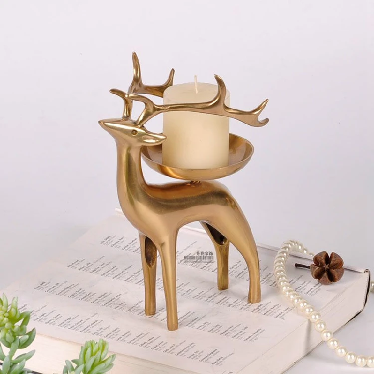 

Creative Metal European Candle Holder Luxury Decor Candlestick Vintage Decor Glamour Decor Home Support Bougie Home Decor BJ50ZT