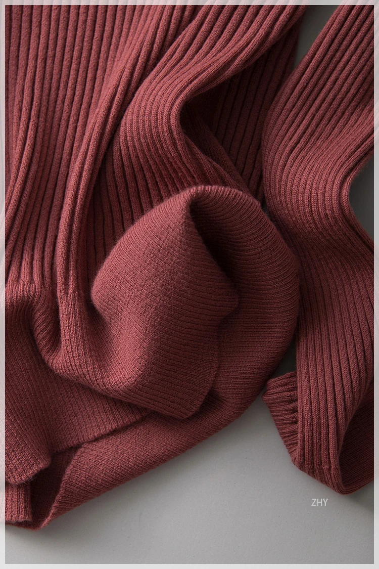 Women Pullovers Wool knitted Sweaters V neck pullover Fall Winter Bottoming knit Natural Silk Basic Sweater