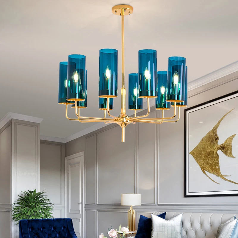 Современный подвесной светильник декоративная лампа в стиле ретро для гостиной