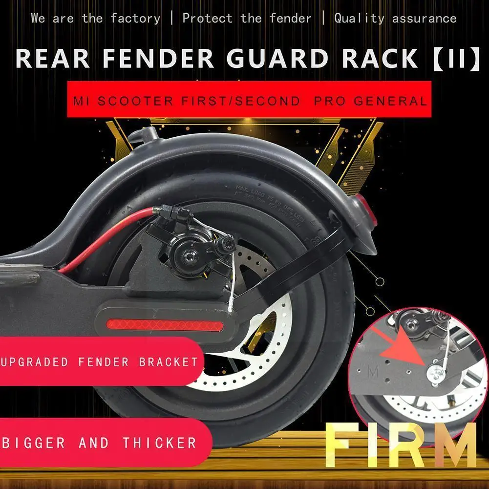 

Newest Enhanced For Mijia M365 / M365 Pro Scooter Accessories Rear Bracket Rigid Bracket For Electric Scooter Y1e9