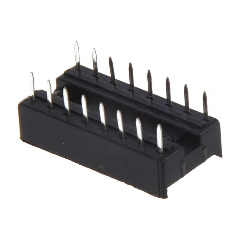 Top 30 Pcs 16 Pin 2.54mm DIP IC Socket Solder Type Adaptors | Электроника