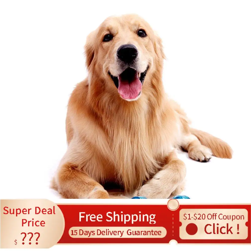 

Жевательная щетка для больших собак, резиновая прочная щетка для зубов, аксессуары для собак, новый год 2022