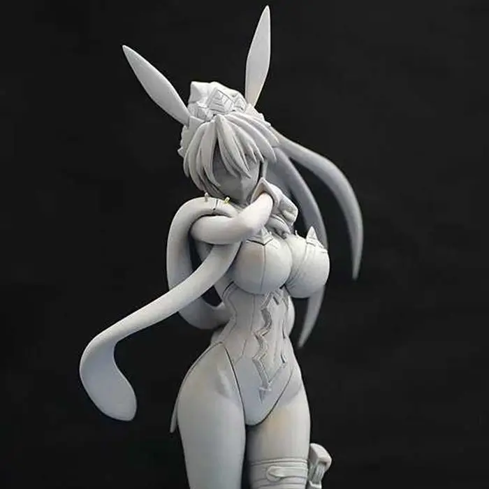 

GK Неокрашенная фигурка из смолы GK, Набор фигурок из смолы Fate/Grand order, линейка, кролик, девочка, FGO wf202020w, неокрашенный набор из смолы для гаража