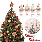 2020 Рождественская декоративная кукла с новым годом куклы-Ангелы украшения Рождественская елка кукла-подвеска украшение для дома детский подарок 1 шт.