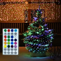 10m 100 led rgb christmas tree fairy light usb 5v waterproof garland string lights outdoor home decor holiday lighting party