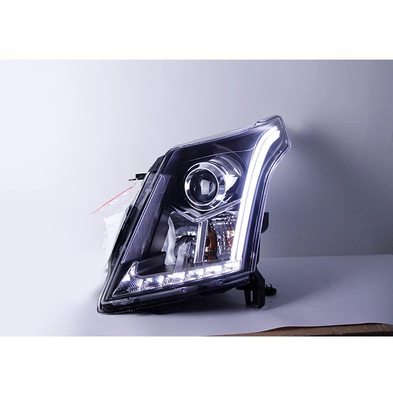 Для фар Cadillac SRX 2010-2015 светодиодные фары DRL объектив двойной луч H7 HID ксеноновые