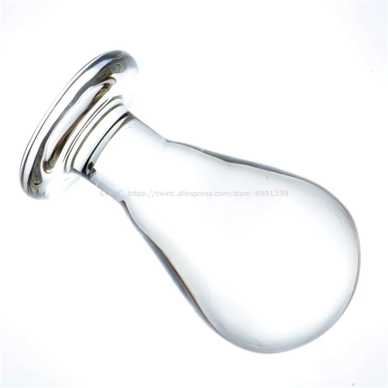 CW0230 стеклянный страпон Анальная пробка Мужская игрушка для начинающих взрослых