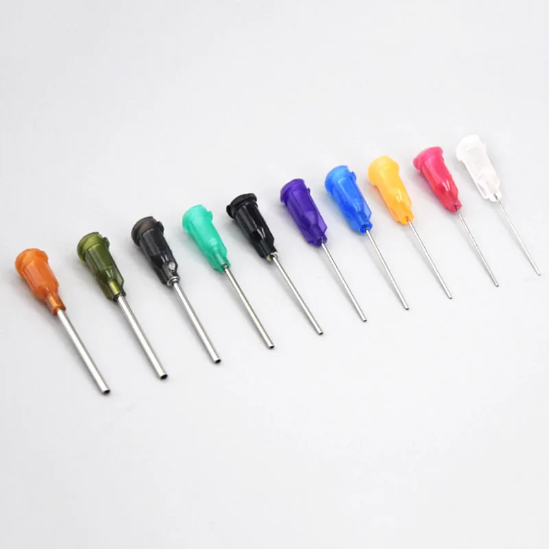 Syringe Dispensing Needles Screw needle 14G 15G 16G 18G 20G 21G 22G 23G 25G 27G Blunt Tip 1 Inch Length Non-Sterile 20pcs | Канцтовары