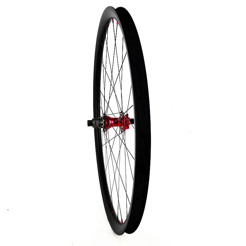 29er красный ступица NOVATEC 791/792SB Углеродные mtb колеса ширина 27 4 Глубокий 23 XC гонки