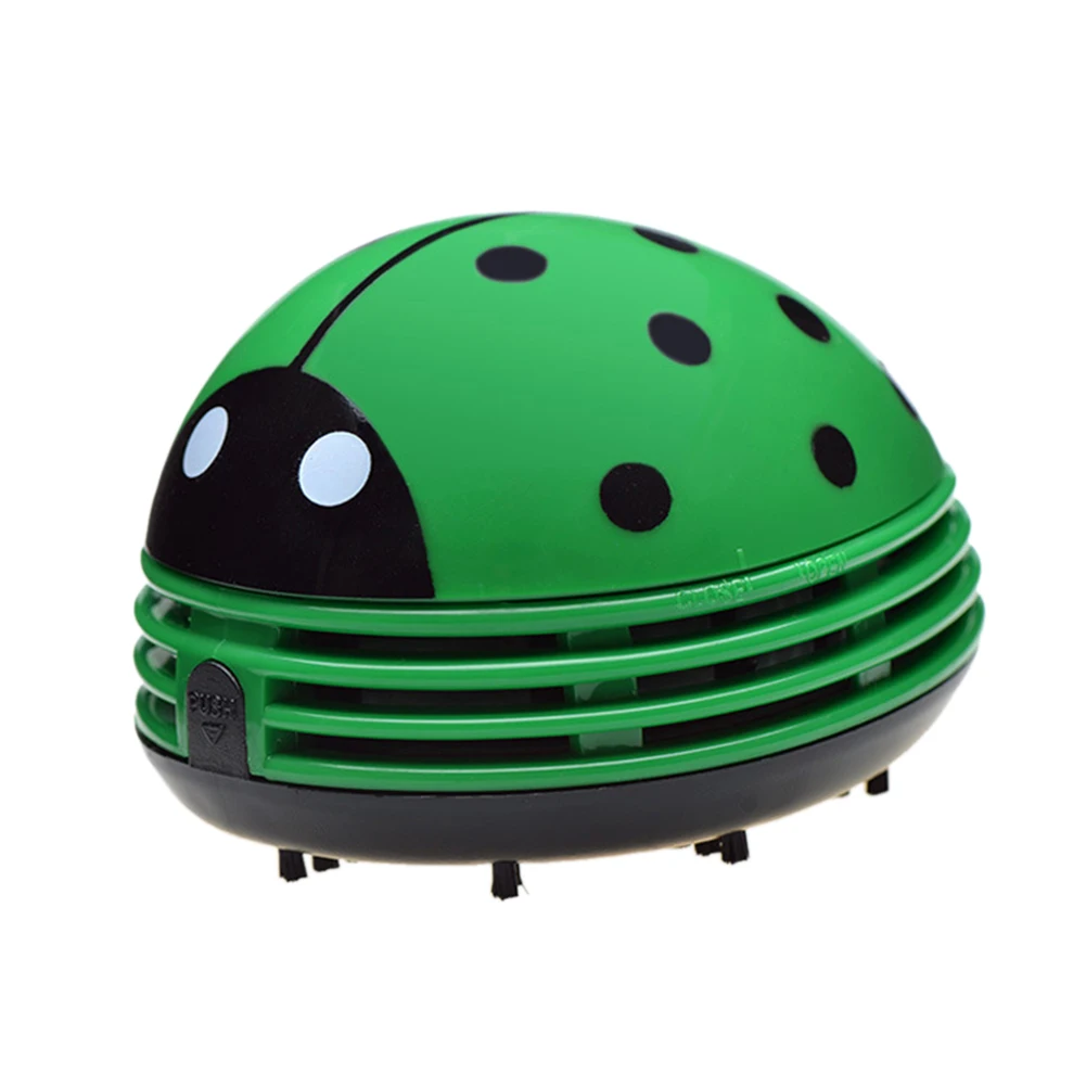 

Mini Ladybug Vacuum Cleaner Brush Desktop Coffee Table Vacuum Cleaner Dust Collector For Home Office