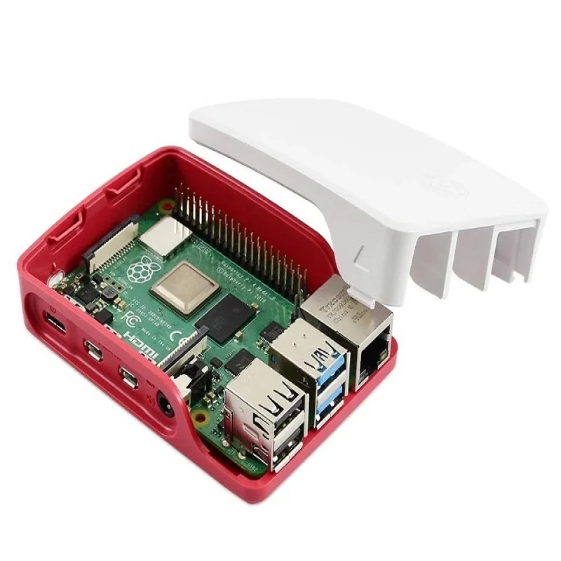 Raspberry Pi 4 Чехол Официальный ABS корпус pi 4b в форме раковины из модели B|Датчики| |
