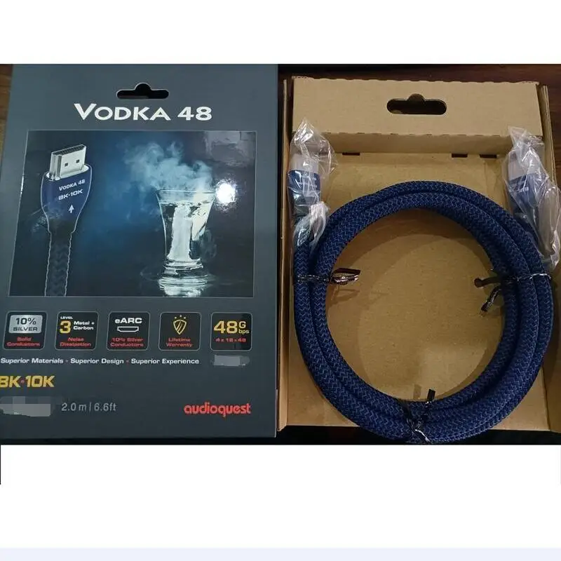 HiFi Audioquest 8K VODKA HDMI-Cable Compatible Video AV TV  48 48Gbps Ultra HD