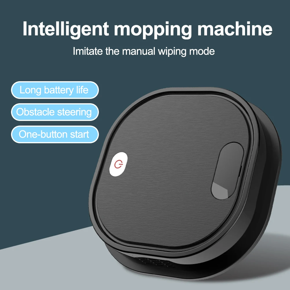 

Smart Mopping Machine Usb Automatic Multi-function Silent Wet Dry Cleaning Dual-use Mopping Machine Sweeping Vacuum Cleaner