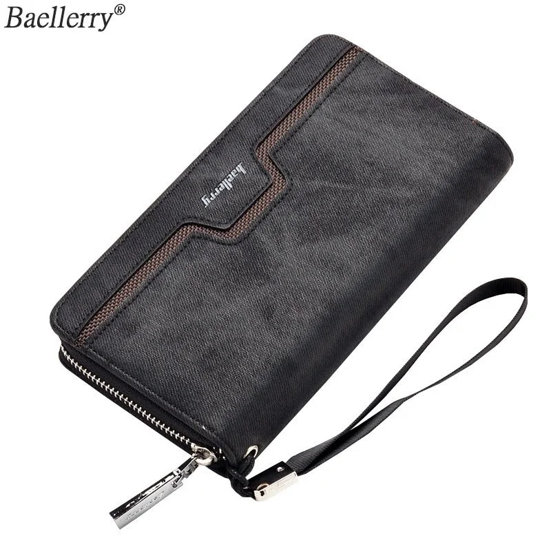Длинный клатч Baellerry Дамский мужской кошелек женский для монет держатель карт