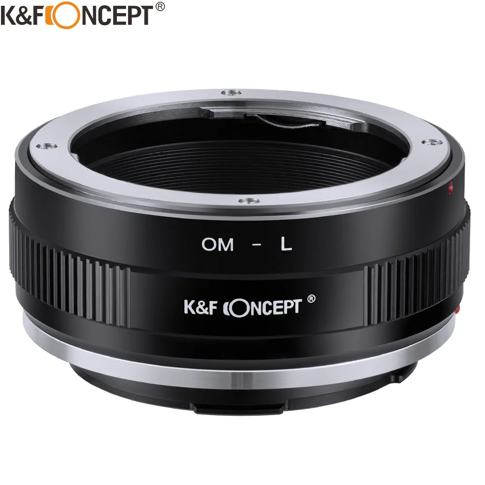 K & F CONCEPT-anillo adaptador de montura OM-L OM a L, lente Olympus OM a Sigma Leica, cámara de montaje Panasonic L