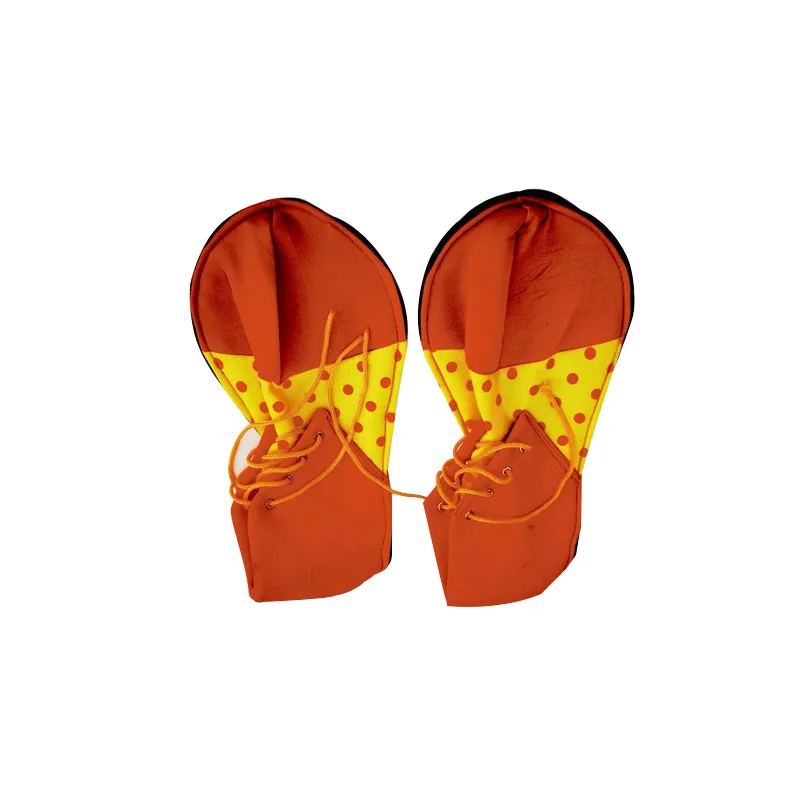 Набор костюмов клоуна из 5 шт. парик в горошек сумка с бантом для носа вечеринок