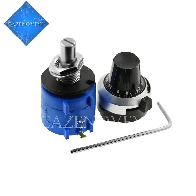 Многоповоротный потенциометр 3590S-2 серии 3590S 10 колец регулируемый резистор +