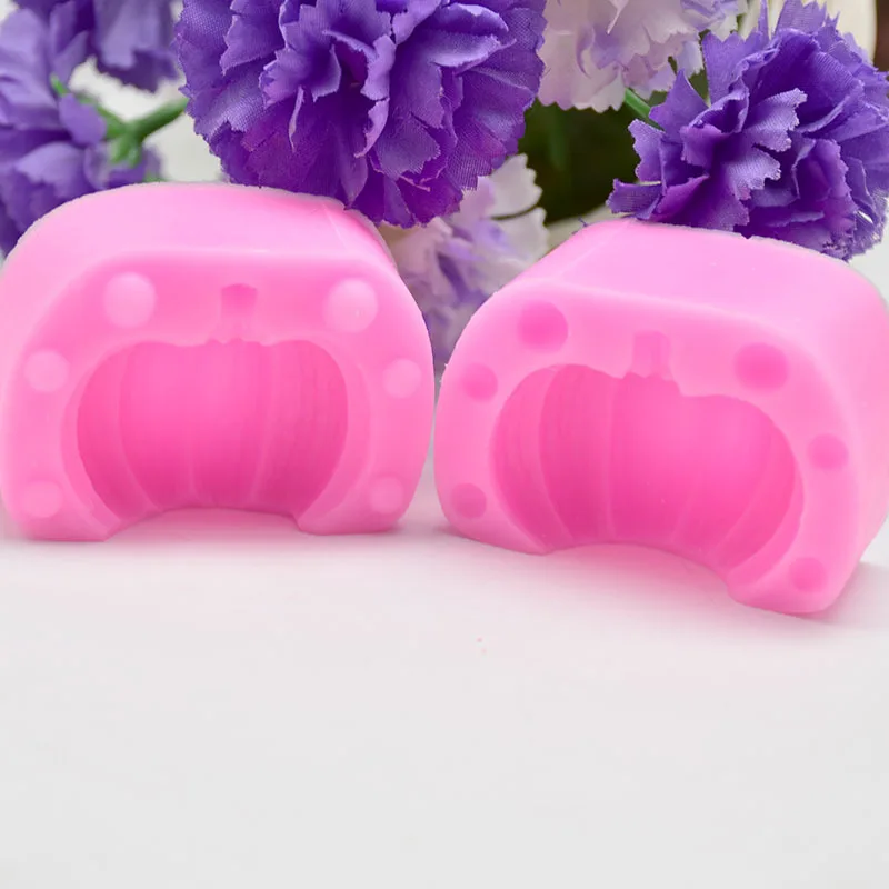 Halloween 3D Pumpkin Silicone Cake Mould Pastry Baking Decor Fondant DIY Mold Handmade craft Candle Soap Moulds | Дом и сад