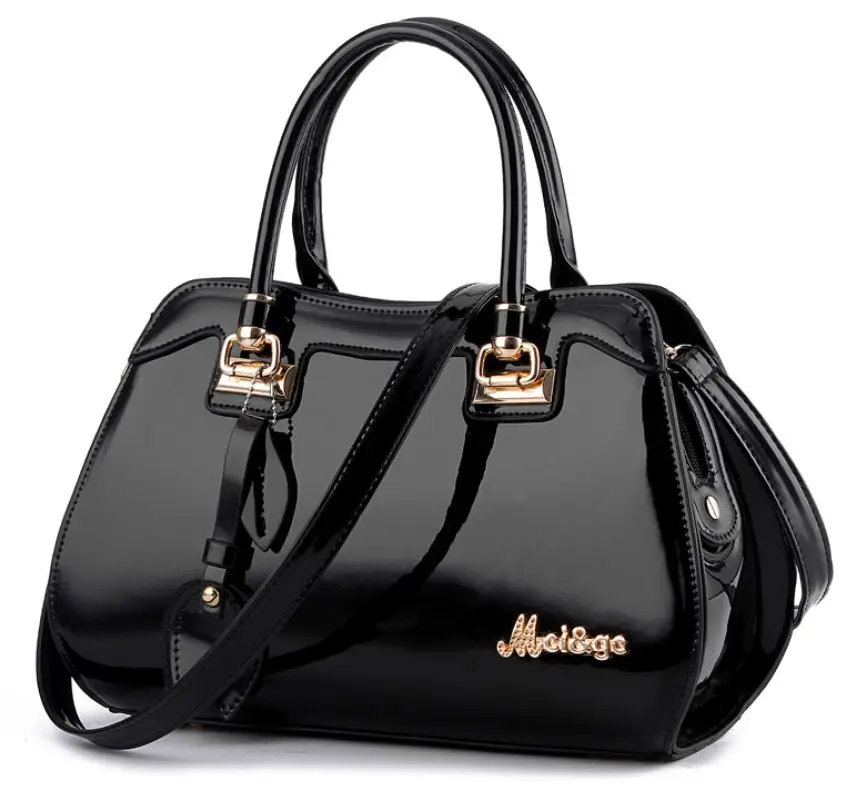 

ins Women's Bag shinny PU leather Literary Single-Shoulder Bag Minority Design Cross-Body Bag Trend Women's sling Bag Bolsos