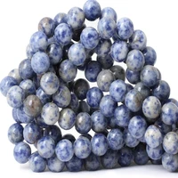 sodalite beads smooth round loose spacer bead for jewelry diy making bracelet earrings accessories