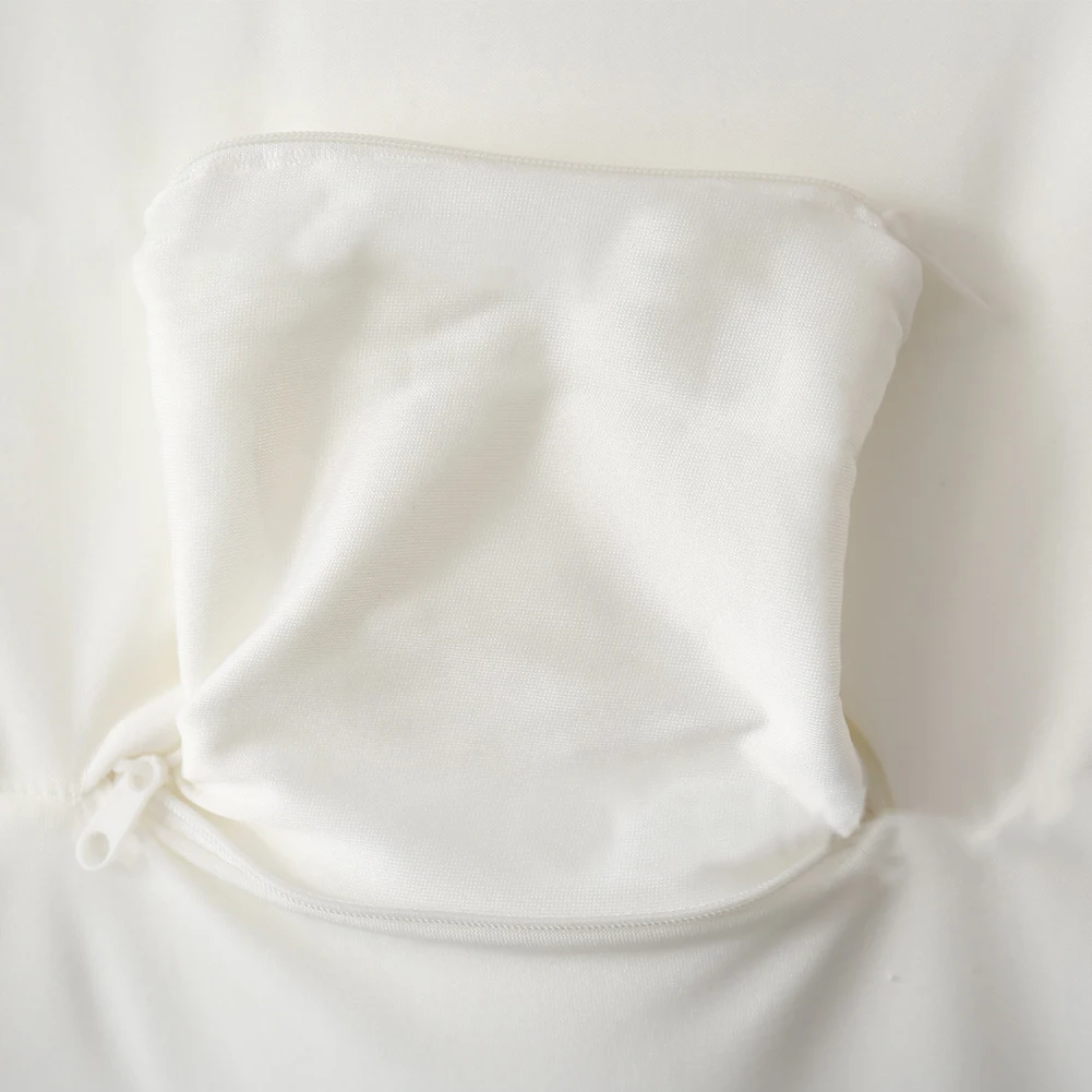

Inner Liner Elastic Chair Cover Zipper Home Lazy Sofa Solid Bean Bag Hotel Lounger Living Room Easy Clean No Filler Modern