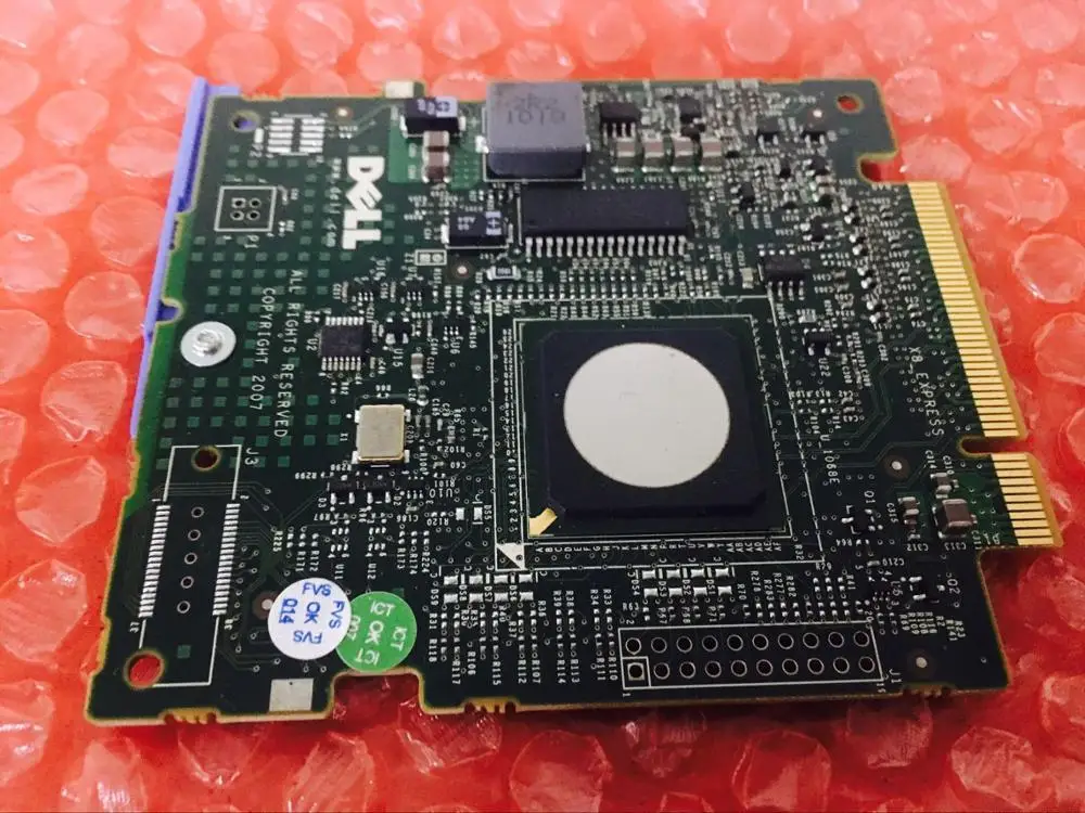 Контроллер HM030 0HM030 PERC 6IR SAS для DELL R310 R410 M610 Серверная Raid-карта RAID-карта