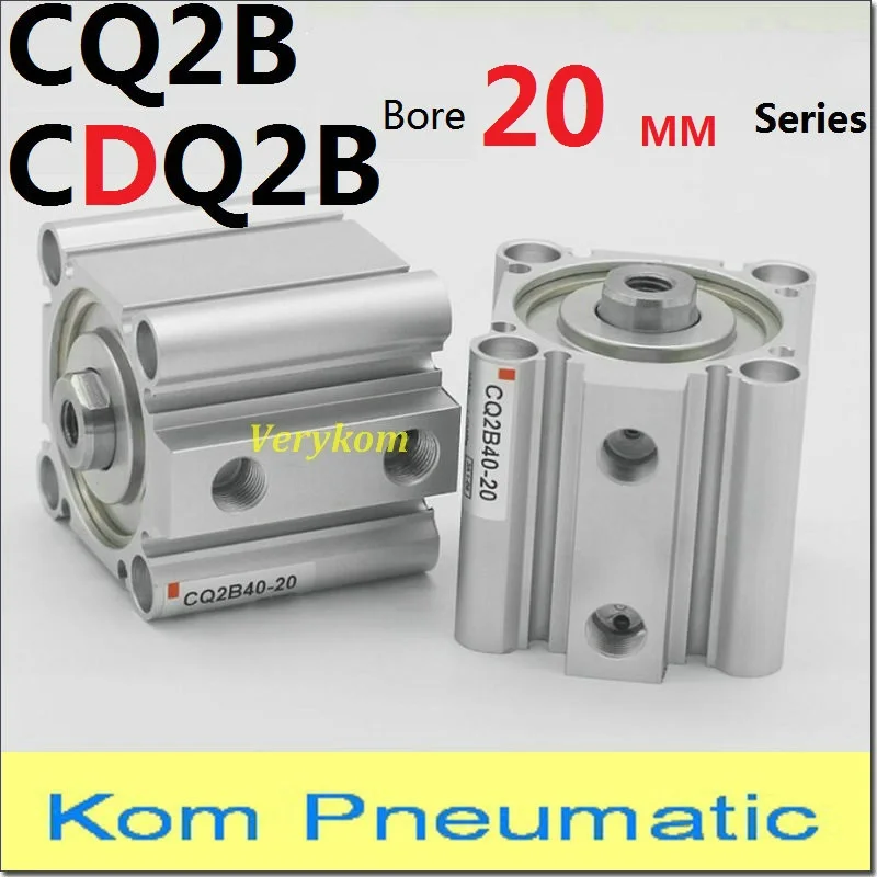 Пневматический цилиндр пневматический захвата CQ2B диаметр 20 мм CDQ2B20-50X5 *