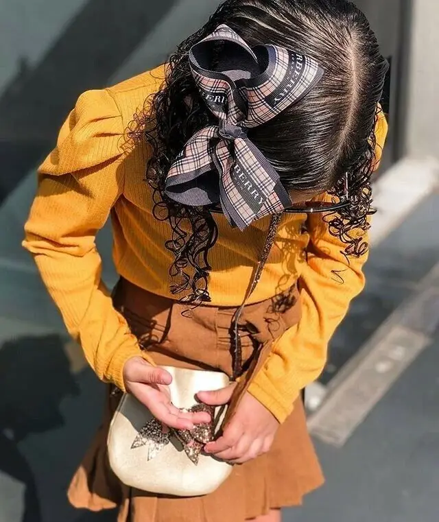 Комплекты детской одежды в английском стиле для маленьких девочек топы с буффами