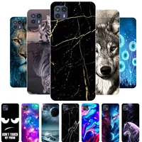 For Motorola Moto G50 Case TPU Soft Painted Marble Phone Cover For Moto G50 Case Silicone Bumper for Moto Case