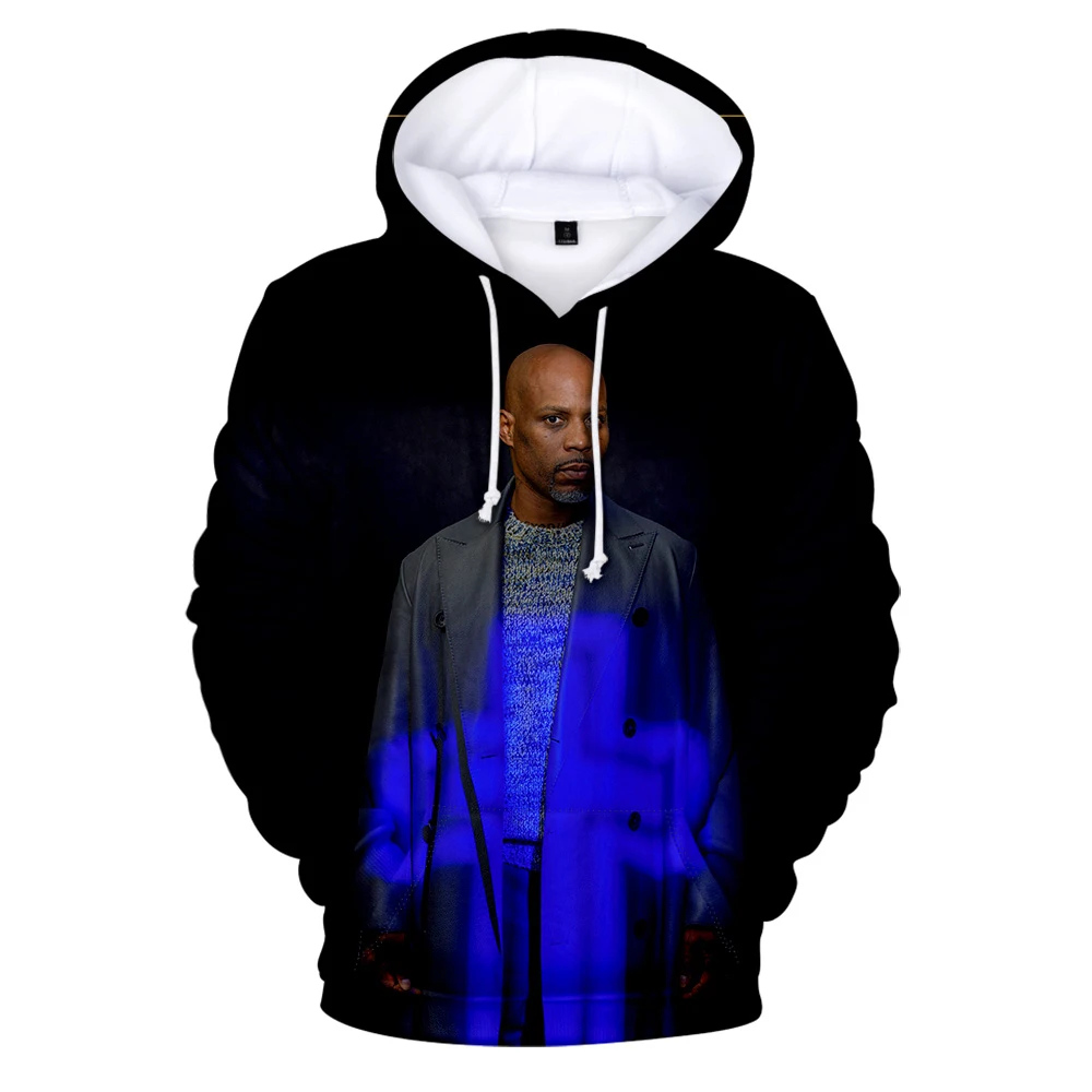 

Рэпер DMX 3D Harajuku с капюшоном для мужчин и женщин толстовка осенний пуловер с длинными рукавами толстовки с капюшоном модная повседневная спо...