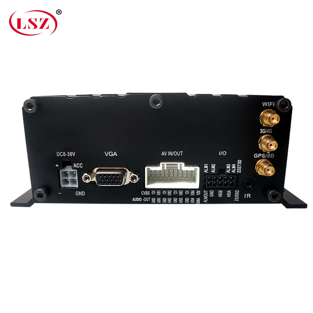 LSZ большое количество точек 4g gps wifi mdvr поддерживает до 1 2 ТБ жесткий диск + 256 г