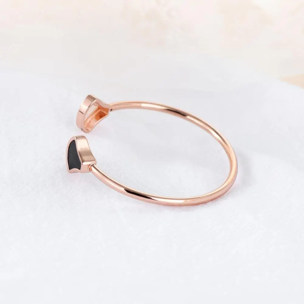 Венский классический браслет с ракушками и листьями Регулируемый Открытый