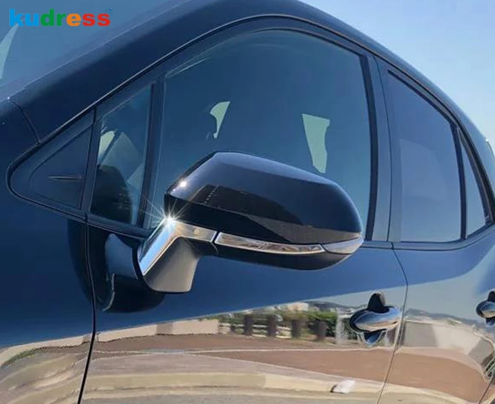 Для Защитные чехлы для сидений сшитые специально Toyota Corolla 2019 2020 хэтчбек ABS хром